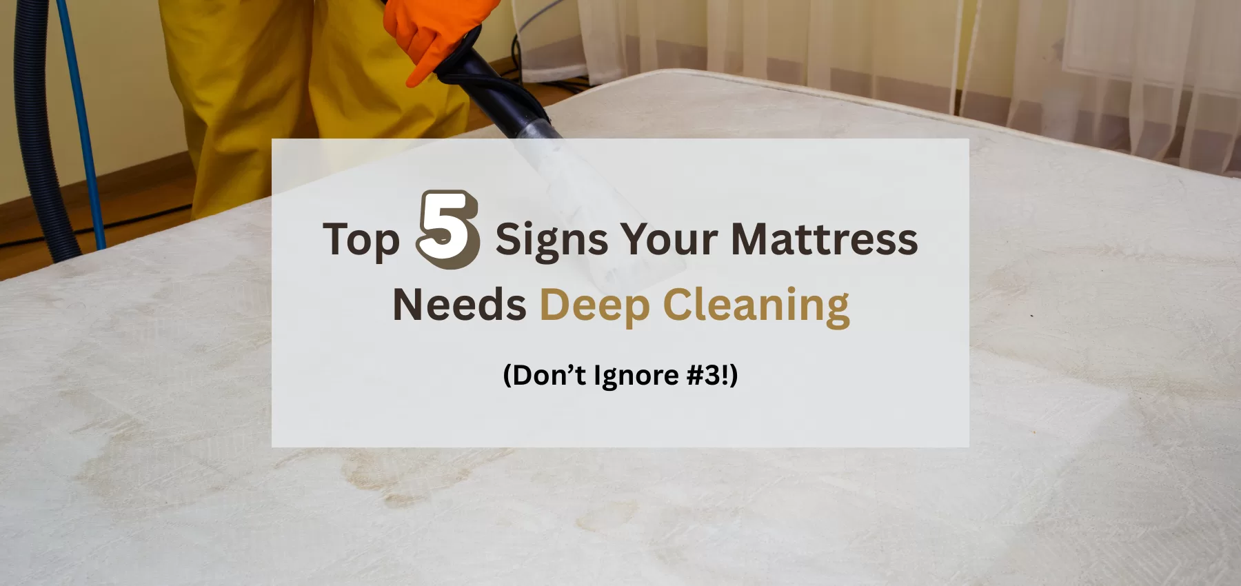 5 signs your mattress need deep cleaning Professional mattress cleaning service in Kuala Lumpur home
