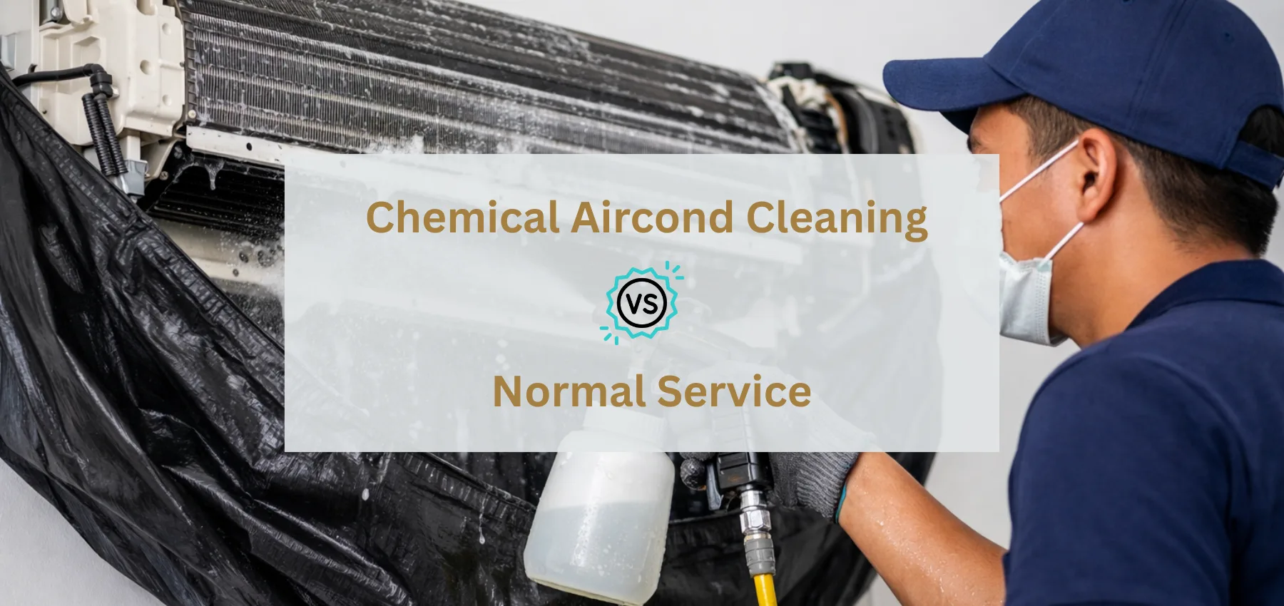 Aircond cleaning services