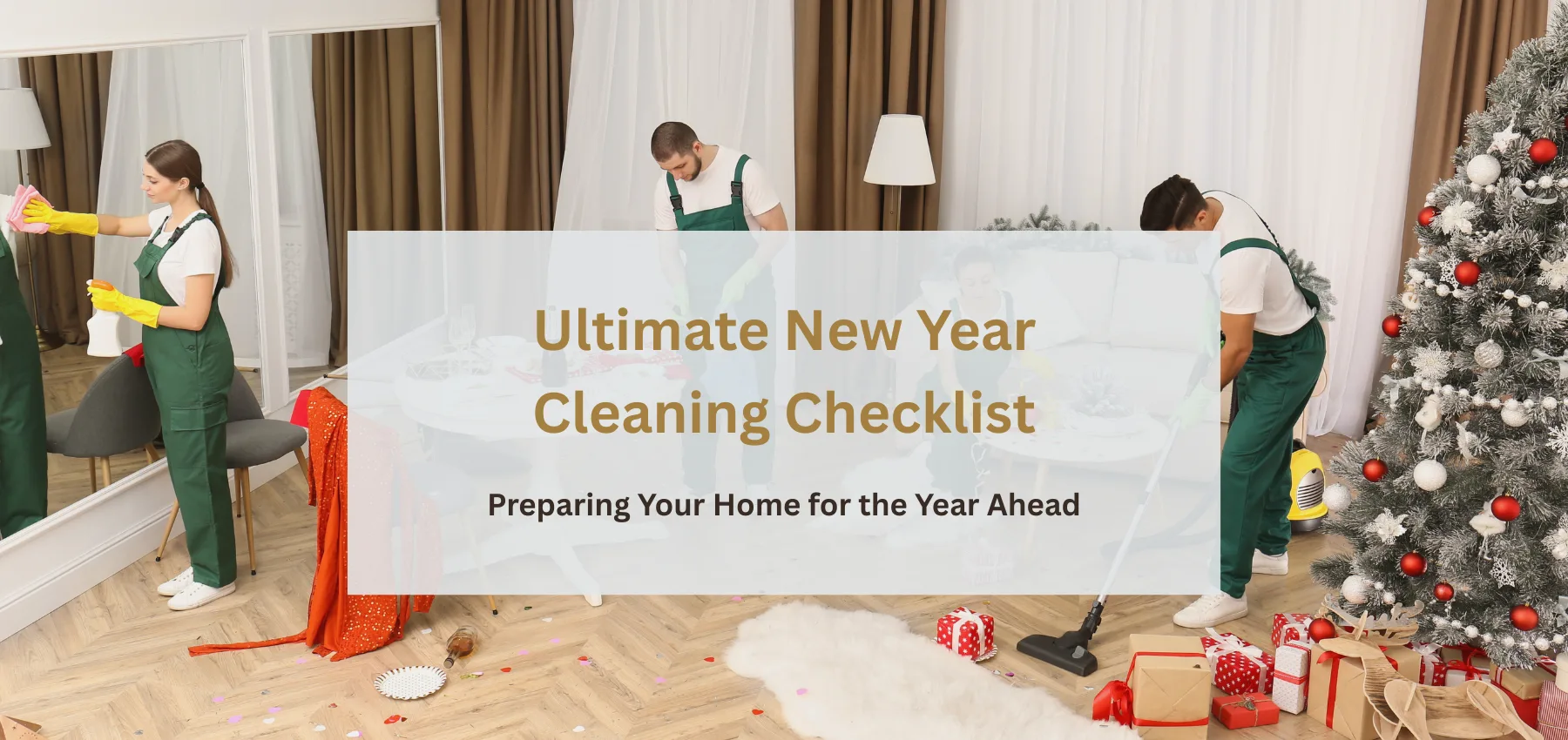 Ultimate New Year Cleaning Checklist