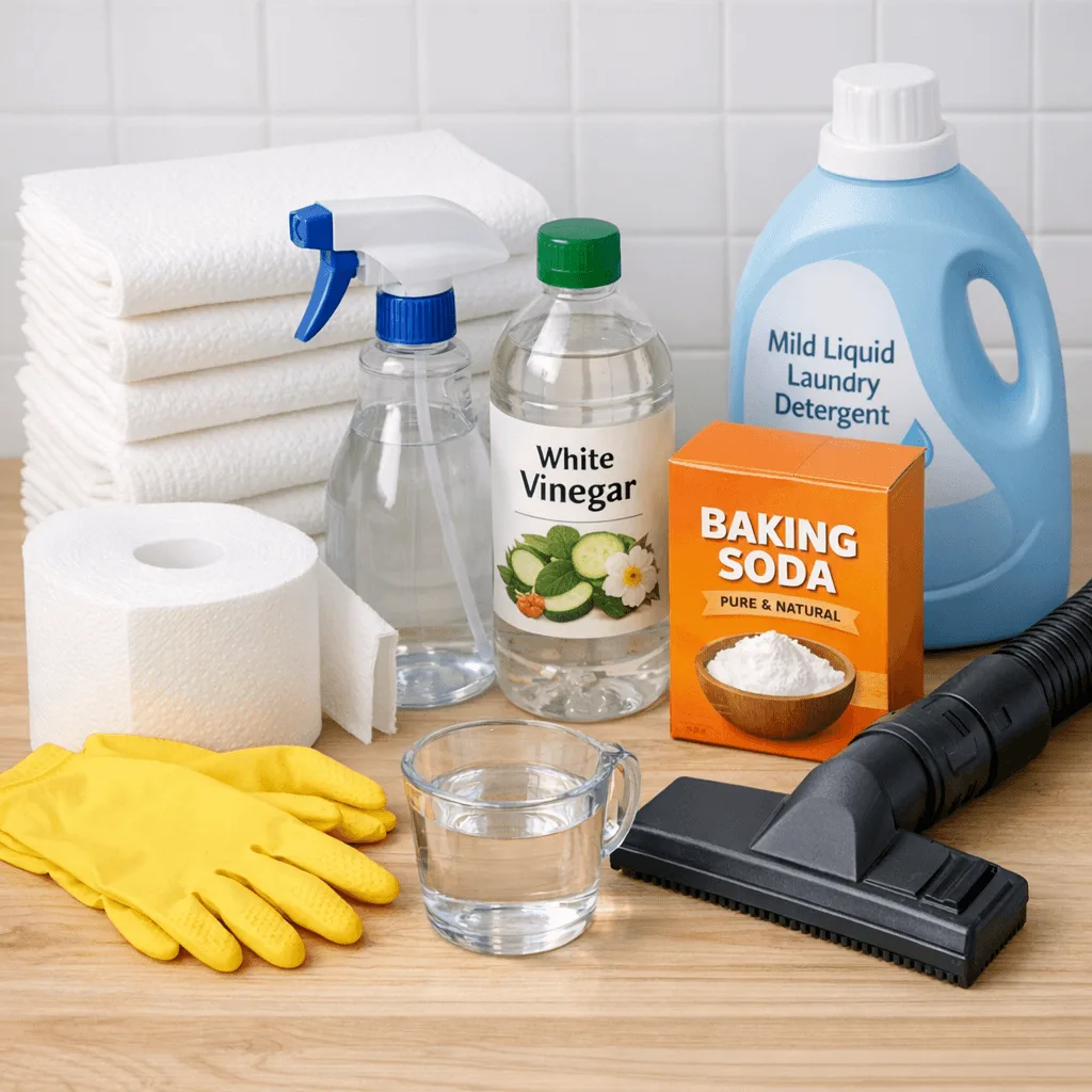 basic mattress urine cleaning kit Basic cleaning kit for removing urine stains from mattress